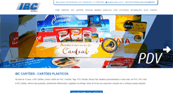 Desktop Screenshot of ibccartoes.com.br